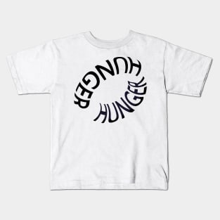 Hunger - Donut Typography Kids T-Shirt